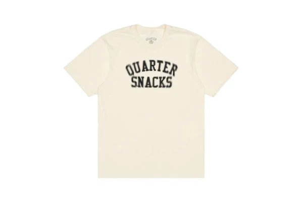 Quartersnacks Motion Arch Tee (Cream)