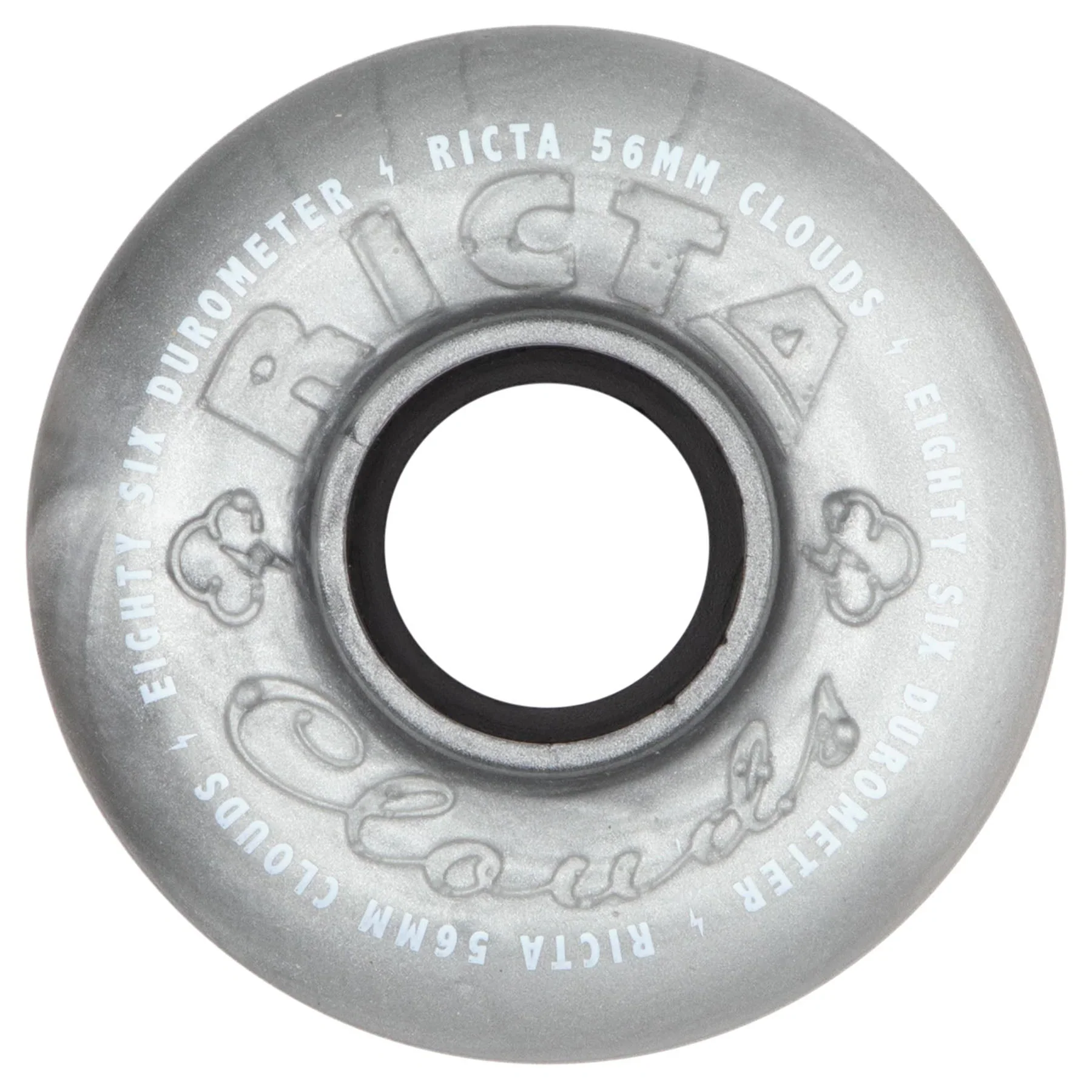 Ricta Clouds Wheels Metallic Silver 56mm 86a
