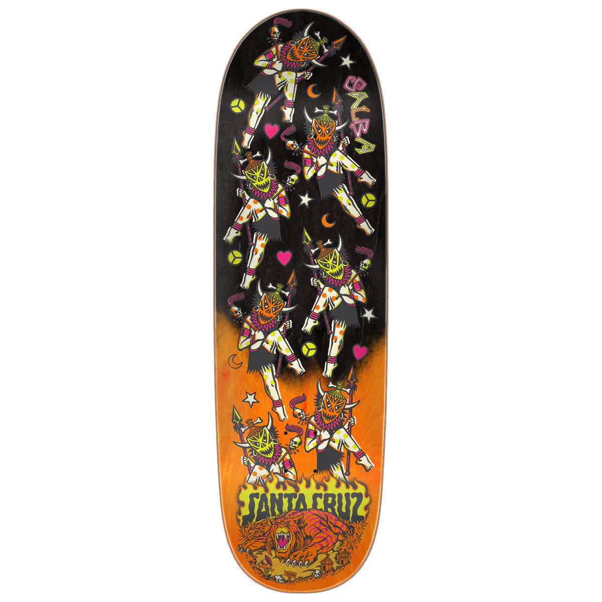 Santa Cruz Egg Salba Firedance Skateboard Deck (8.80)