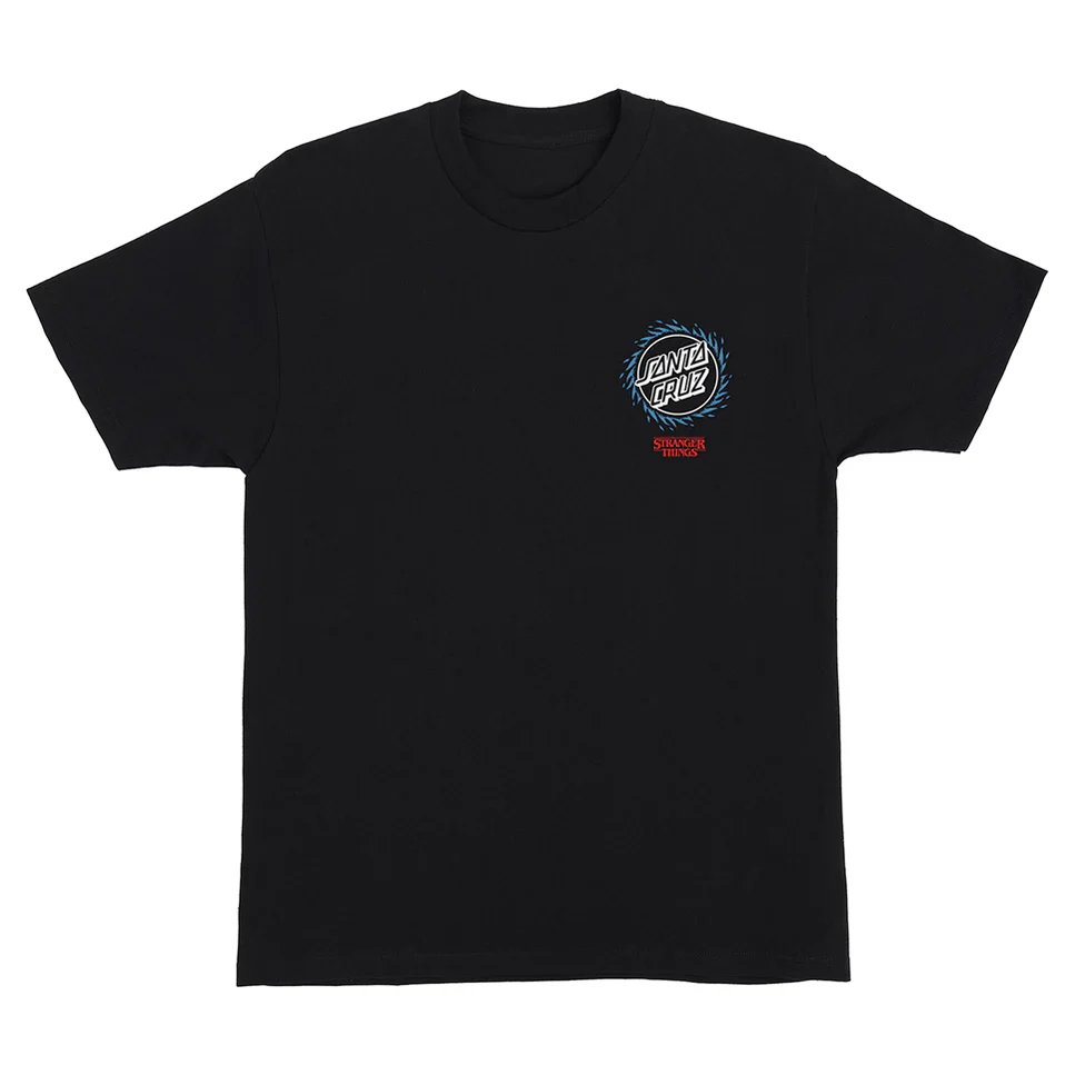 Santa Cruz Stranger Things Hellfire Pit T Shirt - Image 2