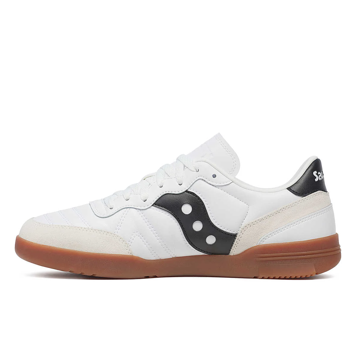 Saucony 586i Leather (White/Black) - Image 3