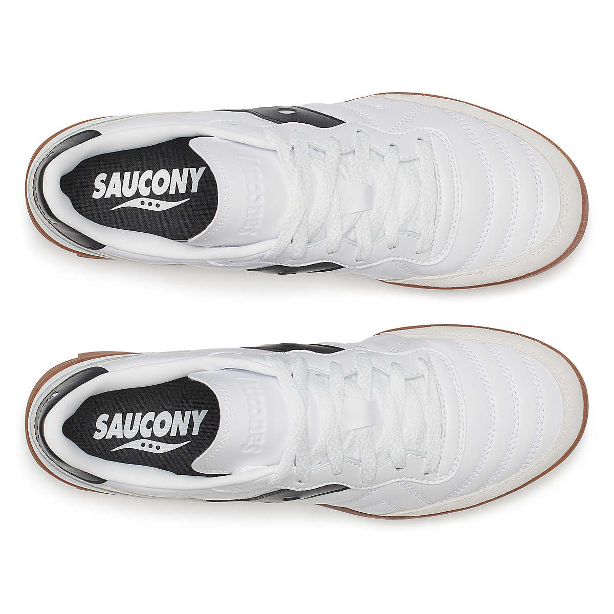 Saucony 586i Leather (White/Black) - Image 4