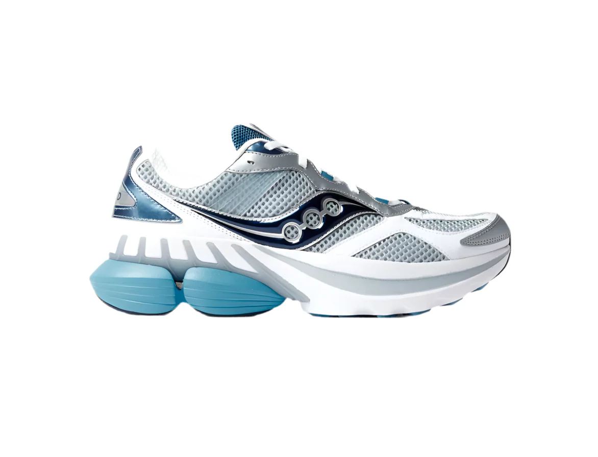 Saucony Grid NXT (White/Light Blue)