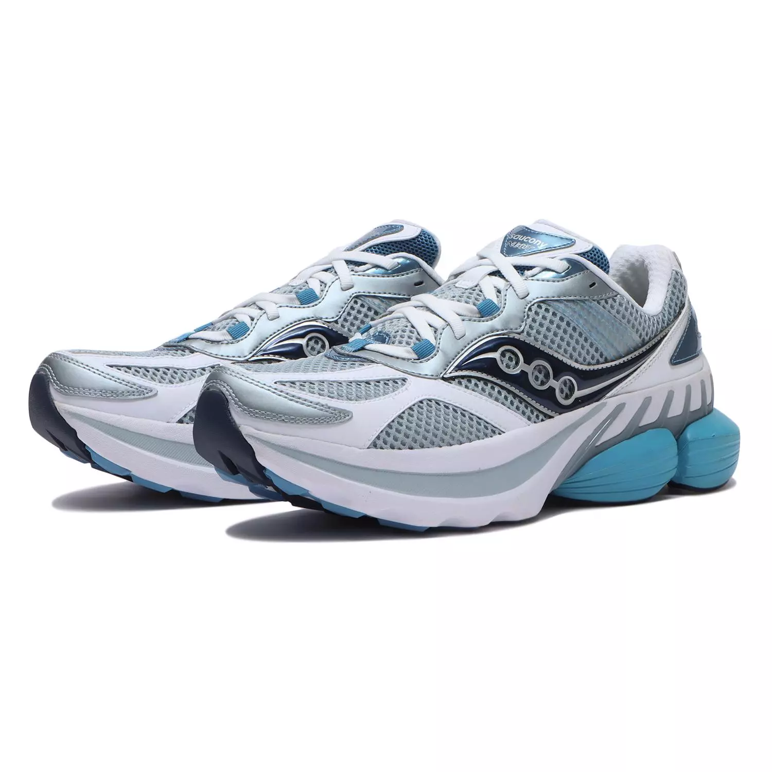 Saucony Grid NXT (White/Light Blue) - Image 2