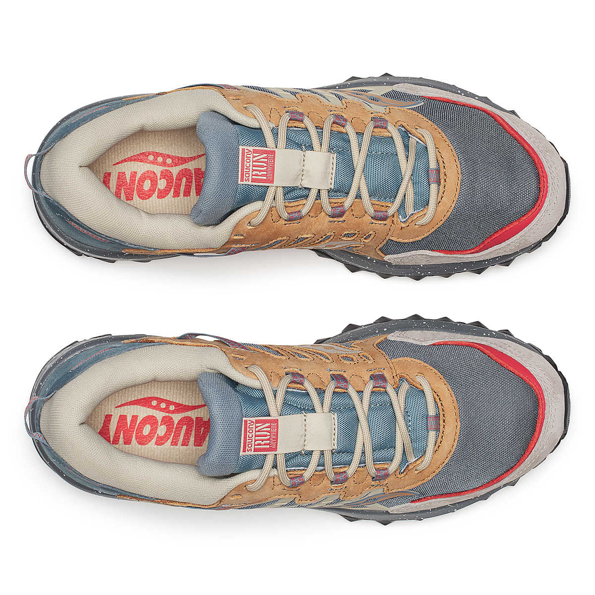 Saucony Grid Peak (Grey/Sand) - Image 4