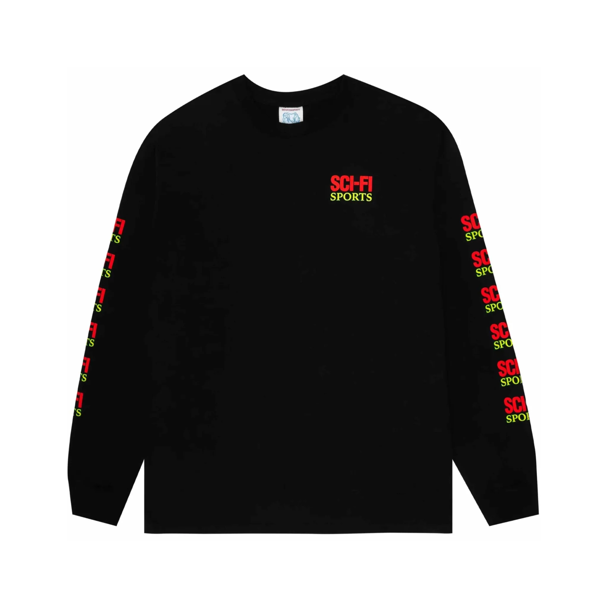 Sci-Fi Fantasy Sports Long Sleeve Tee (Black)