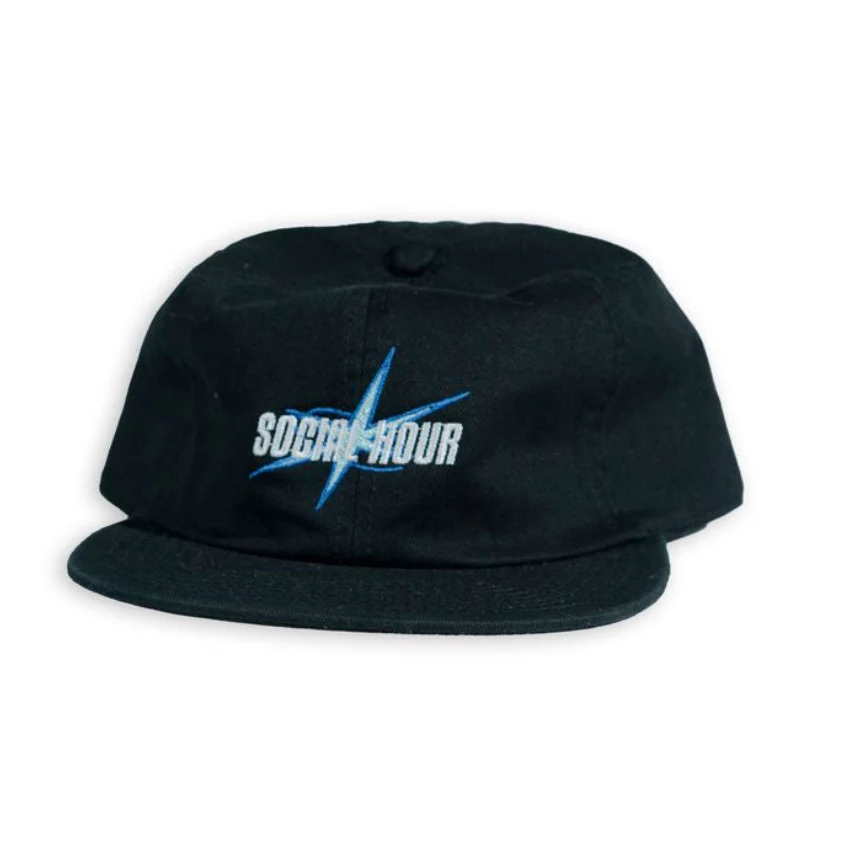 Social Hour Skateboards Hat (Black)