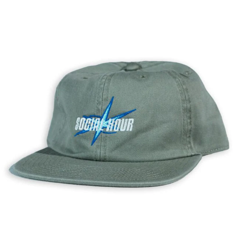 Social Hour Skateboards Hat (Sage)