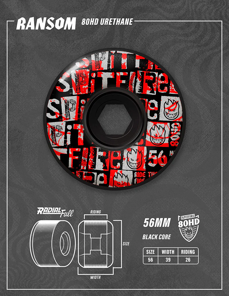 Spitfire 80HD Conical Full Ransom Black 56mm - Image 2
