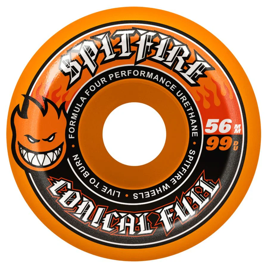 Spitfire Formula Four Conical Full Conful Orange 99d 56mm