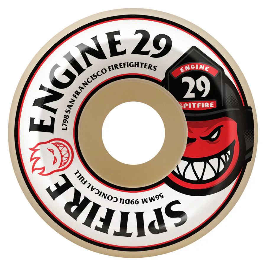 Spitfire X SFFD Engine 29 F4 54mm 99 Conical Wheels