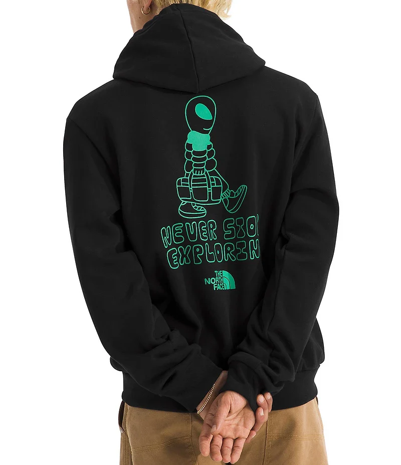 The North Face Men's Celestial Drift Regular Hoodie Black - Image 2