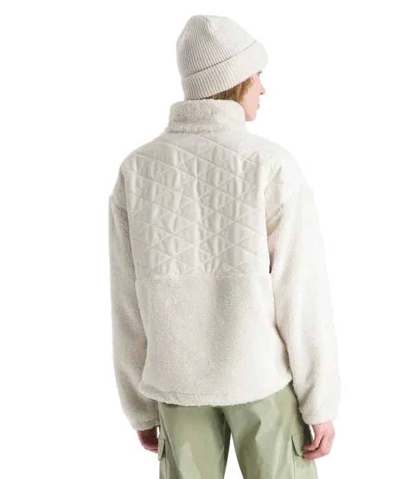 The North Face Women's Cabin Fleece Full Zip (White Dune) - Image 3