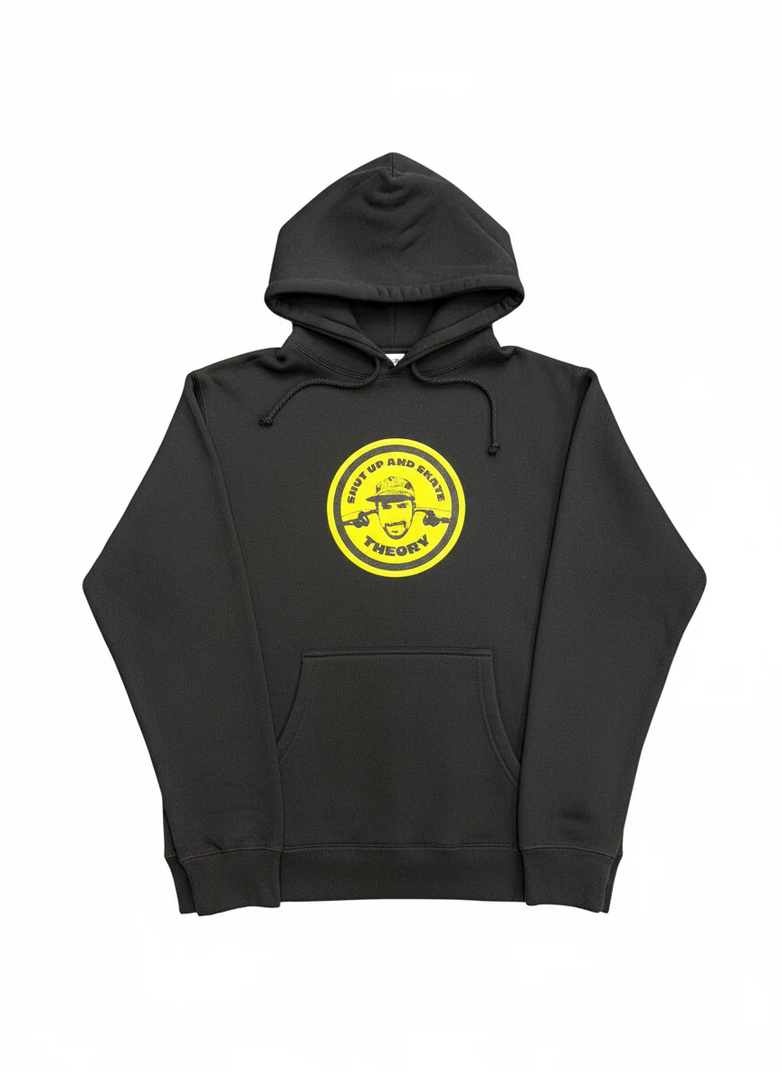 Theory “Shut up and Skate” Hoodie (Black)