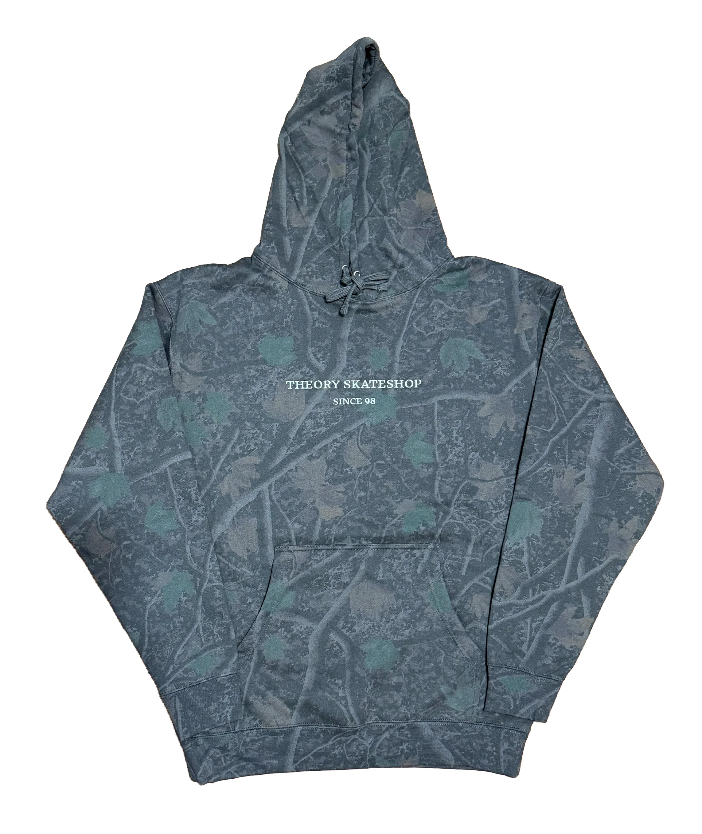 Theory "Since 98" Hoodie Darkwood Tree Camo/White