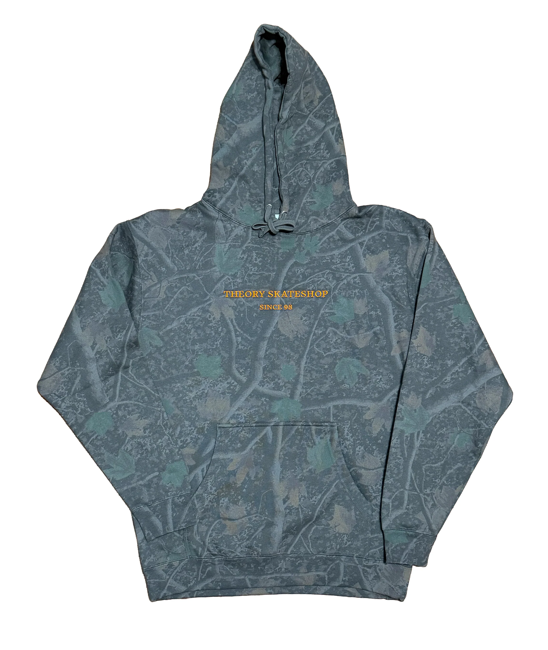 Theory "Since 98" Hoodie Darkwood Tree Camo/Orange