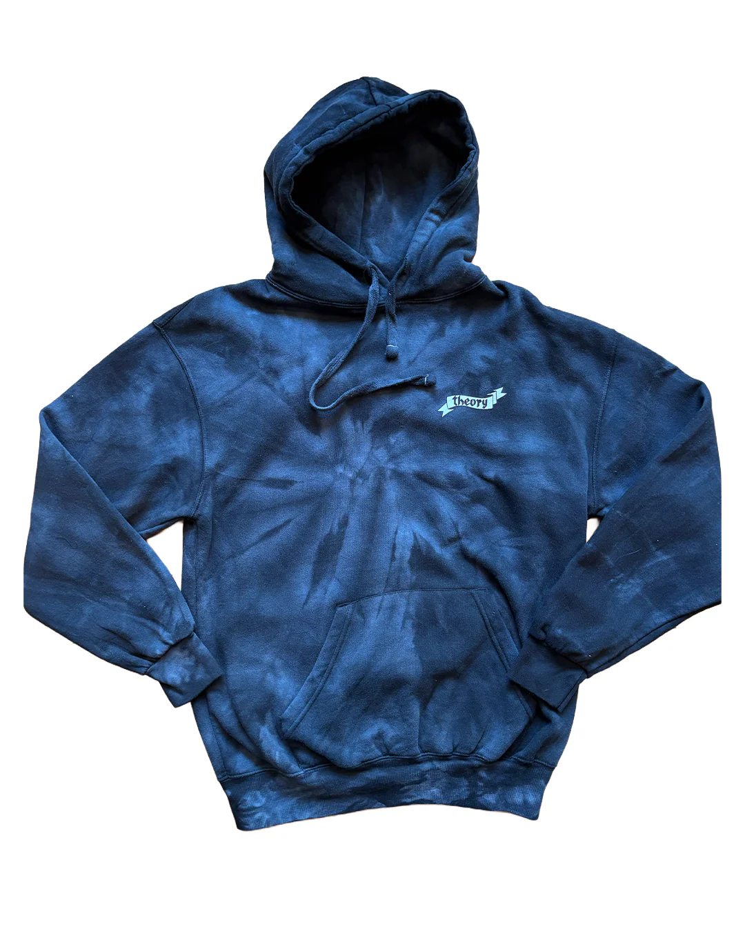 Theory Skate Shop Rose Hoody Black Tye Die