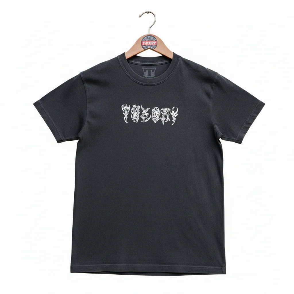 Theory T- Shirt Sigilism Logo Charcoal