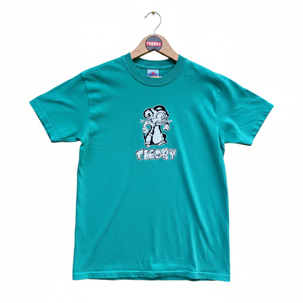 Theory T- Shirt Mouse Surf green