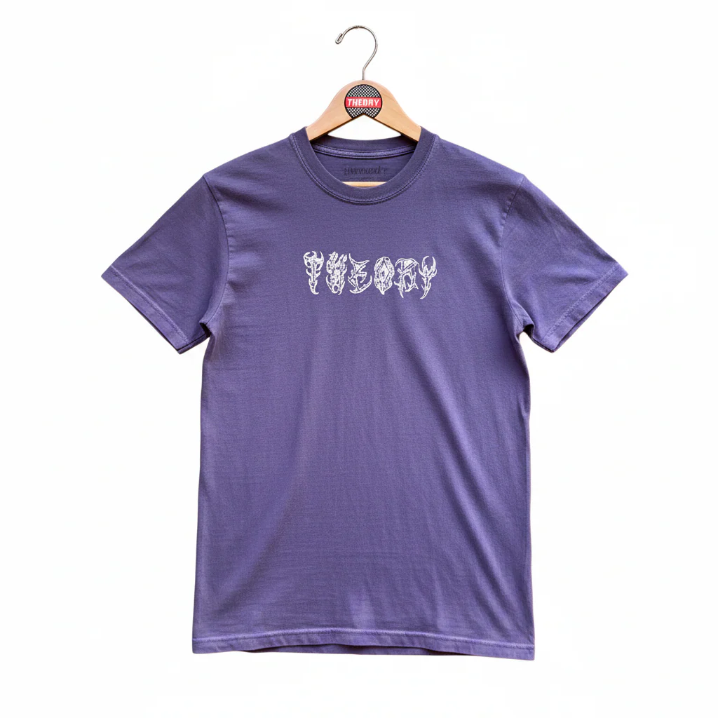 Theory T- Shirt Sigilism Logo Mauve