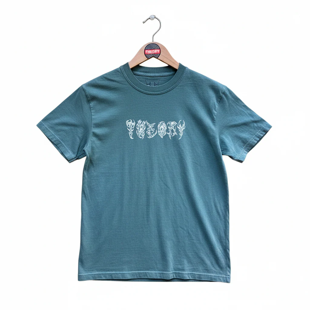 Theory T- Shirt Sigilism Logo Light green