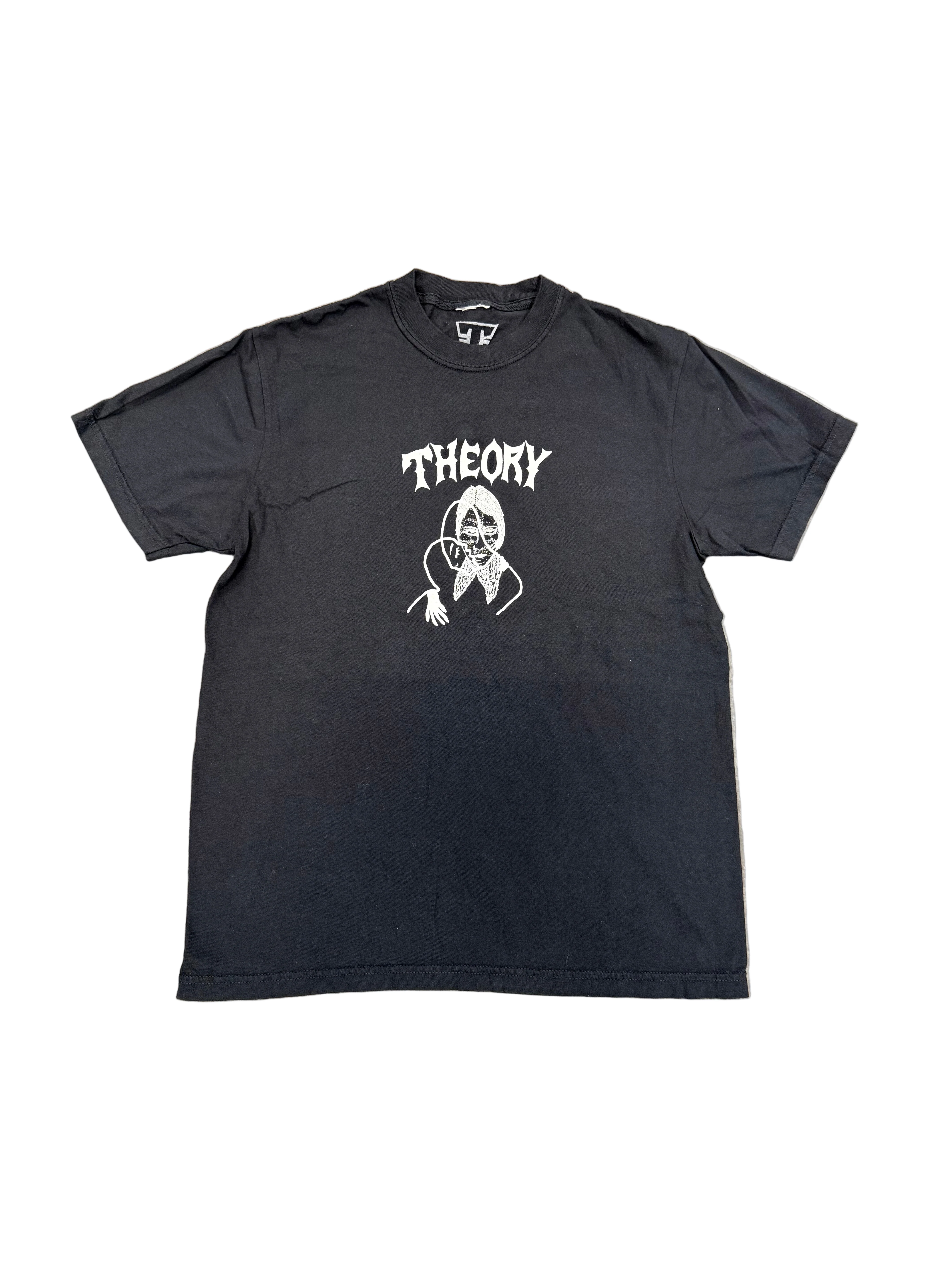 Theory "Spirit" graphic T-shirt by Alex Florek (Black)