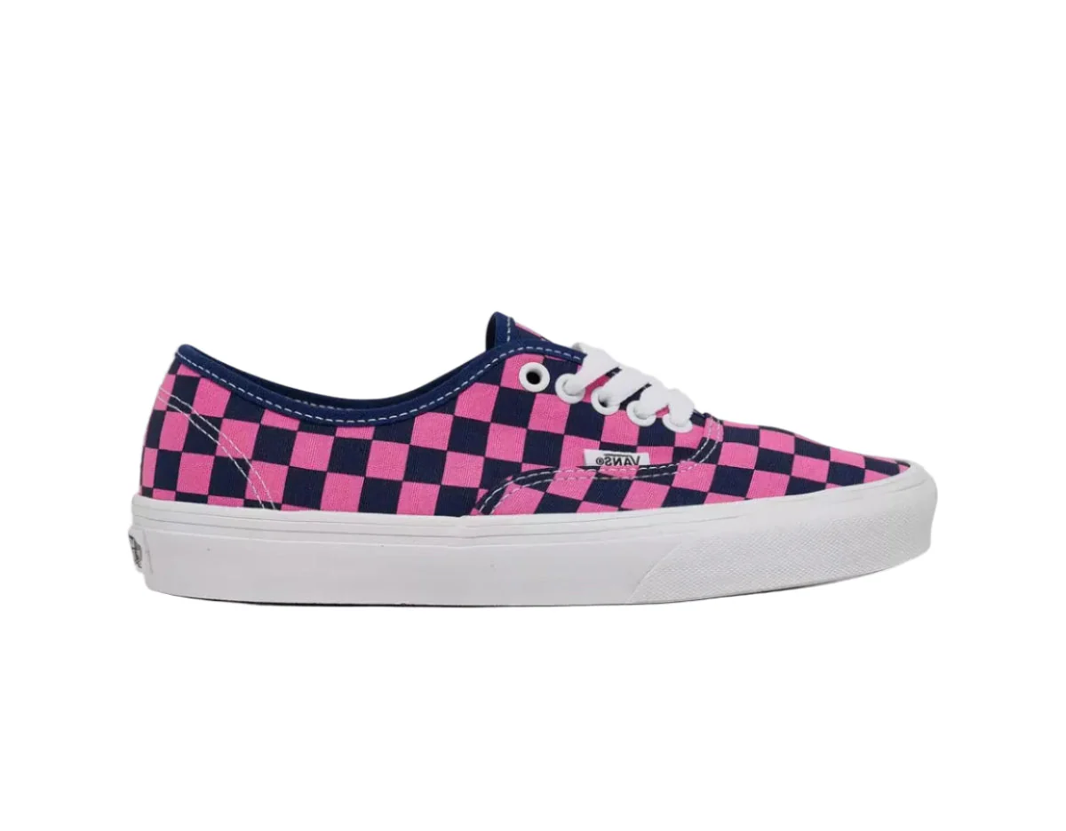 Vans Authentic Checkerboard (Deep Indigo/Pink)