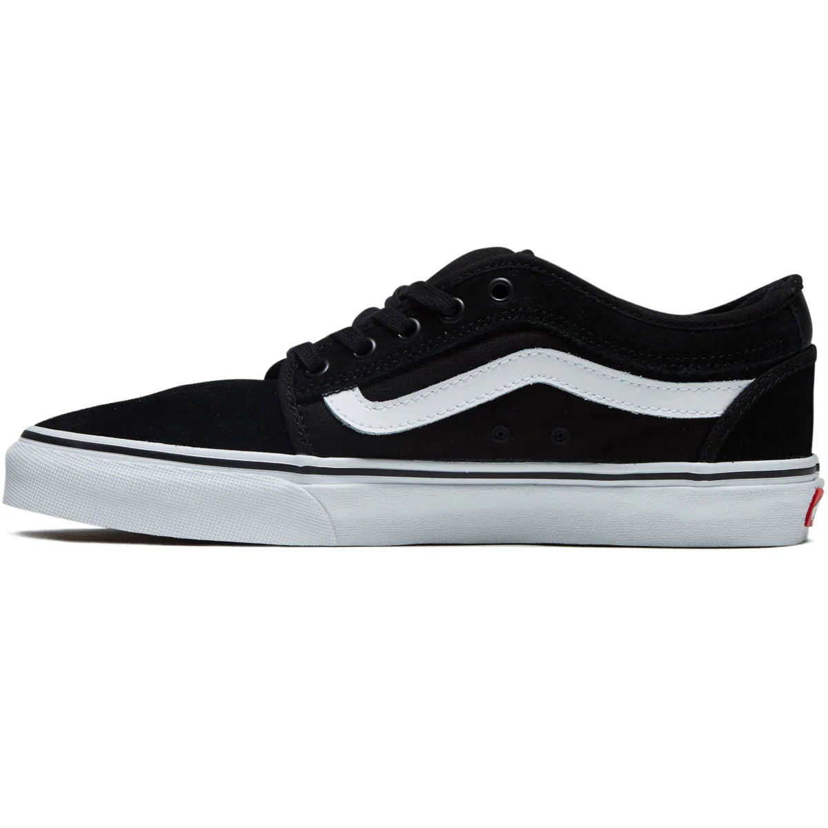 Vans Chukka Low Sidestripe (Black/White) - Image 2