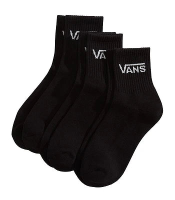 Vans Half Crew Sock Black 6Pack