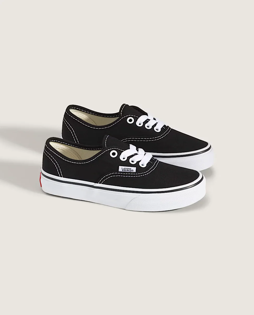 Vans Kids Authentic (Black/White) - Image 2