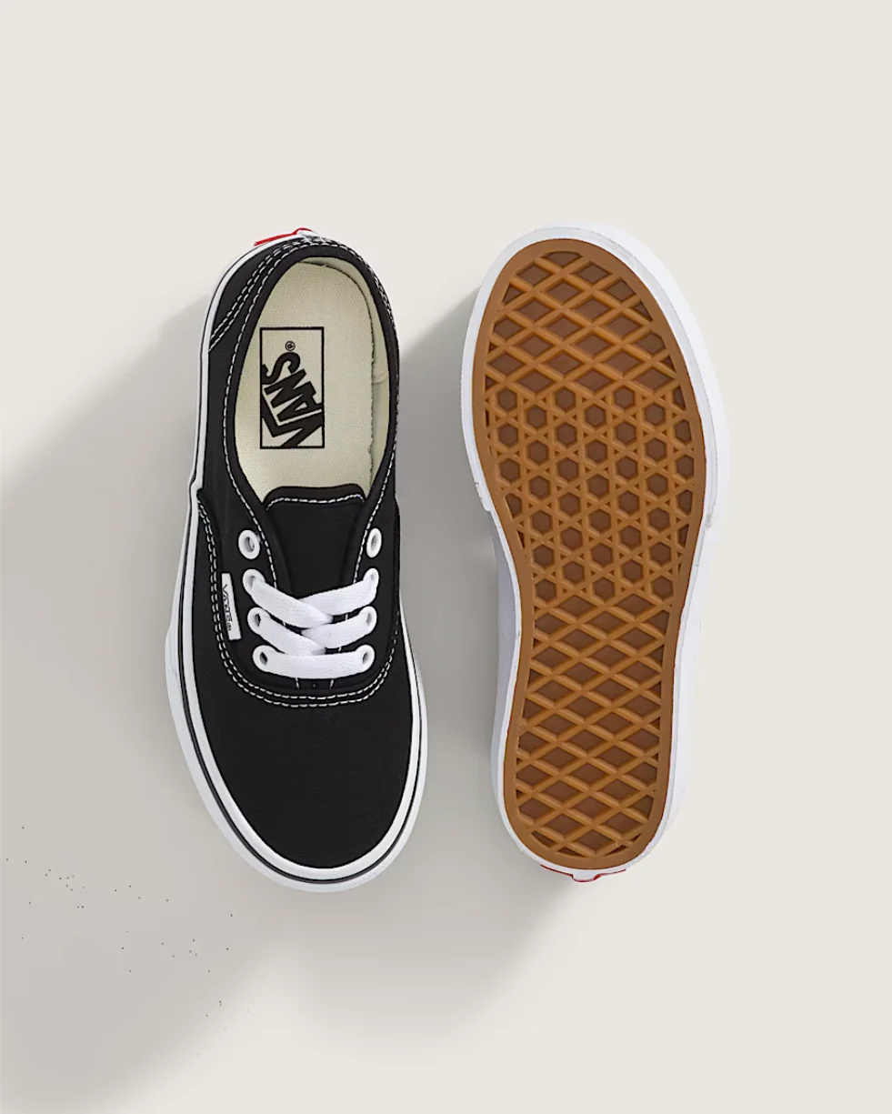 Vans Kids Authentic (Black/White) - Image 3