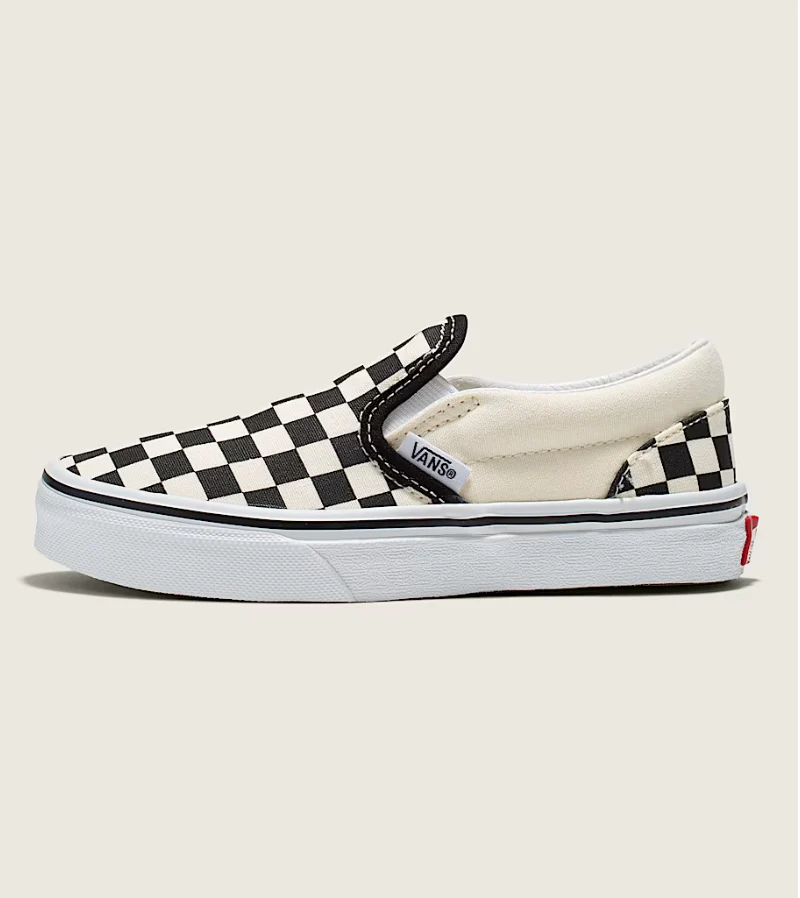 Vans Kids Classic Slip On (Checkerboard) - Image 2