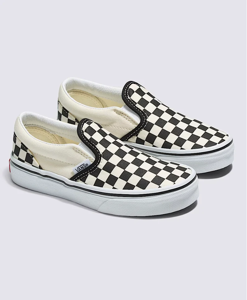 Vans Kids Classic Slip On (Checkerboard) - Image 3