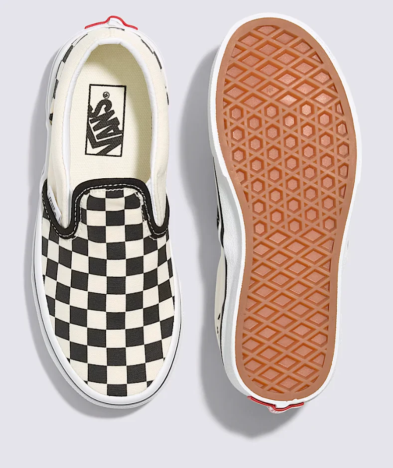 Vans Kids Classic Slip On (Checkerboard) - Image 4