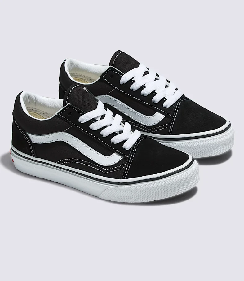 Vans Kids Old Skool (Black/White) - Image 2