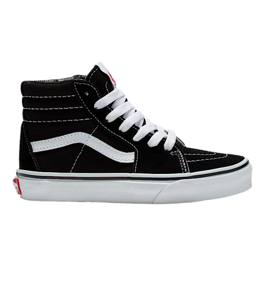 Vans Kids Sk8-Hi (Black/White)