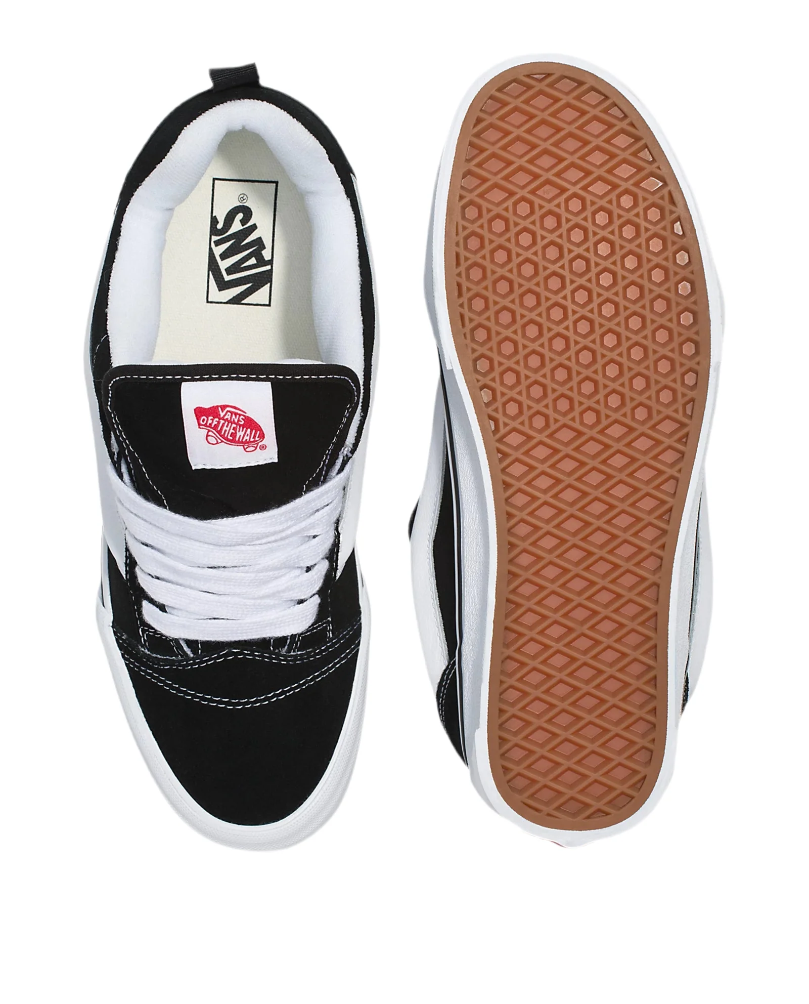 Vans Knu Skool (Black/True White) - Image 3