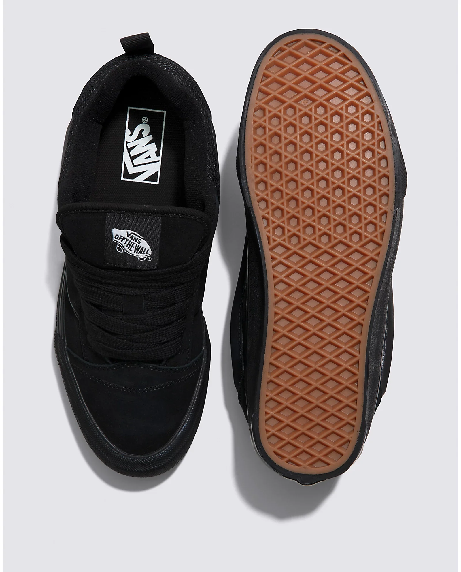 Vans Knu Skool Suede (Black) - Image 3