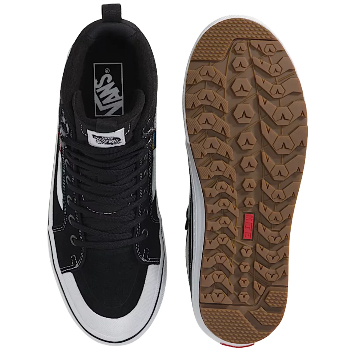 Vans MTE Sk8-Hi Waterproof Insulated Boots (Black/White) - Image 4