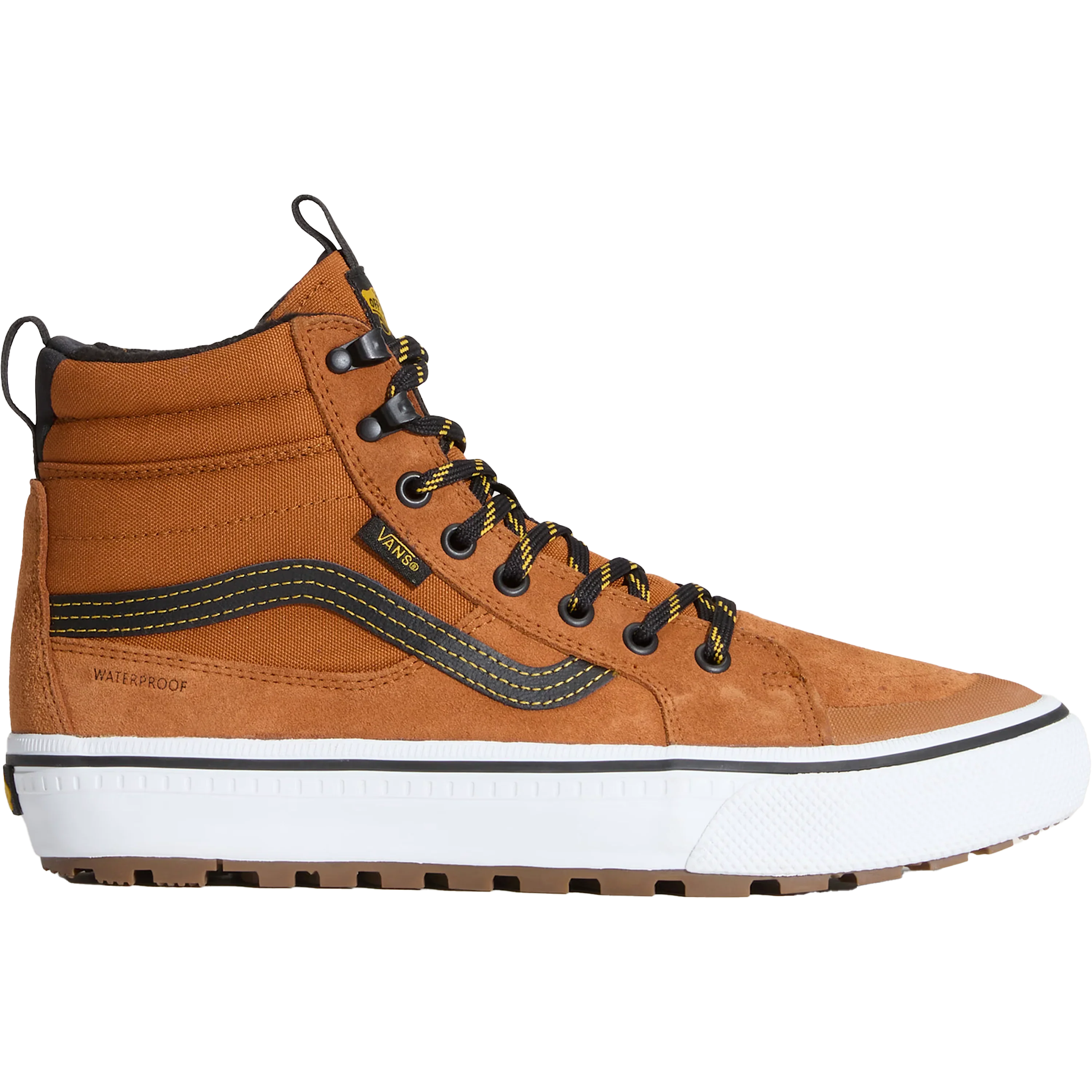 Vans MTE Sk8-Hi Waterproof Insulated Boots (Glazed Ginger Brown)