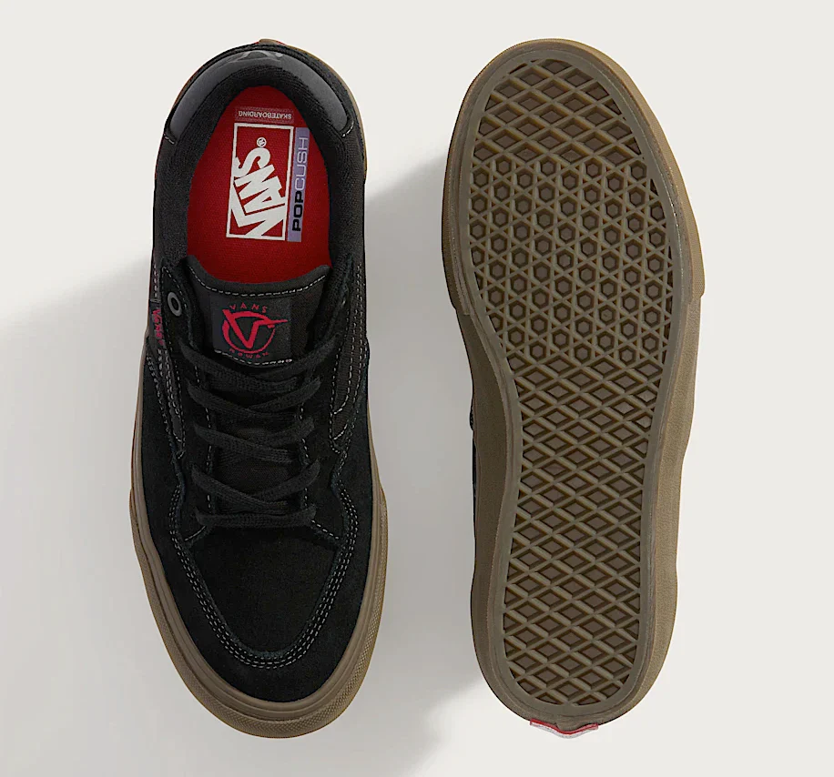Vans Skate Rowan Black/Dark Gum - Image 3
