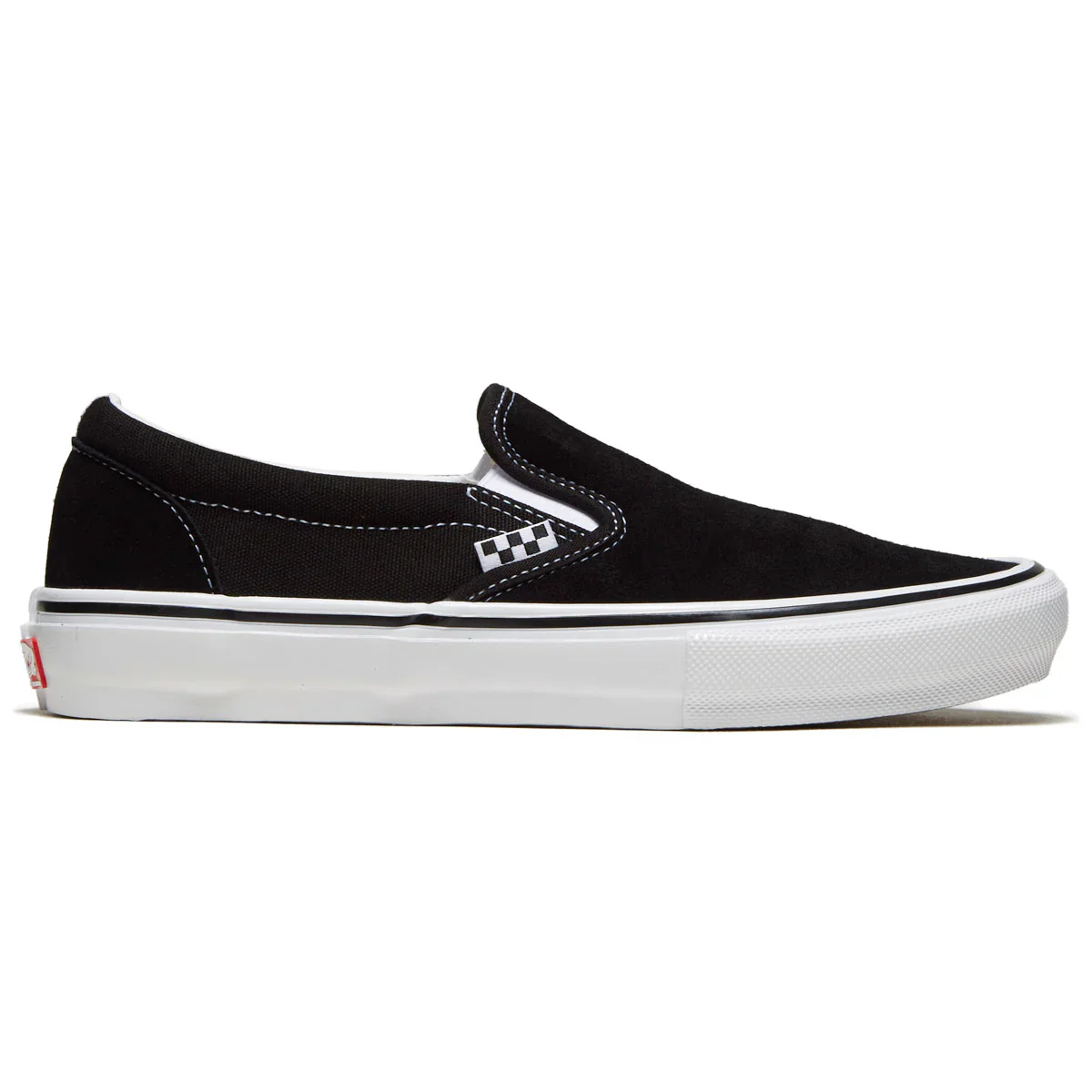 Vans Skate Classic Slip On (Black/White)