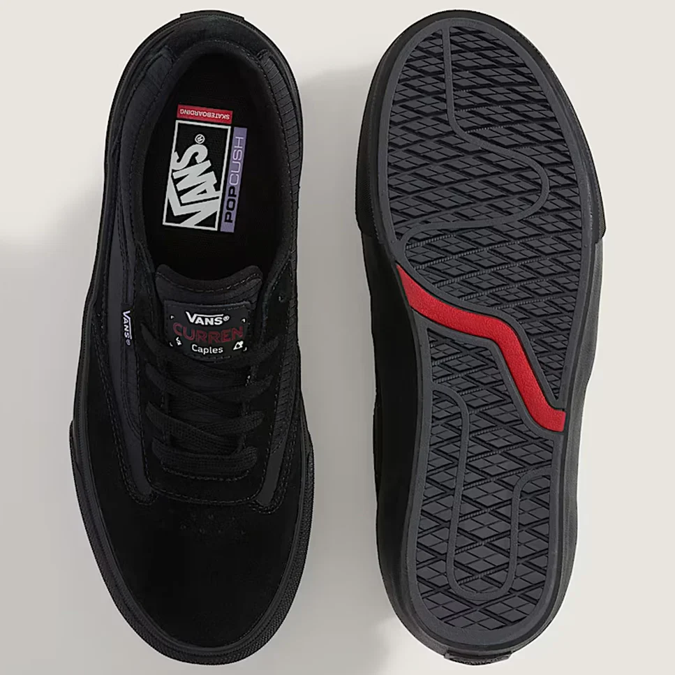 Vans Skate Curren Caples (Black/Black) - Image 3