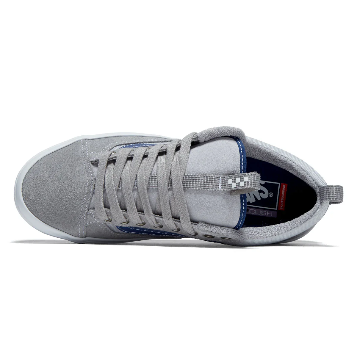 Vans Skate Old Skool 36+ (Grey/Blue) - Image 3