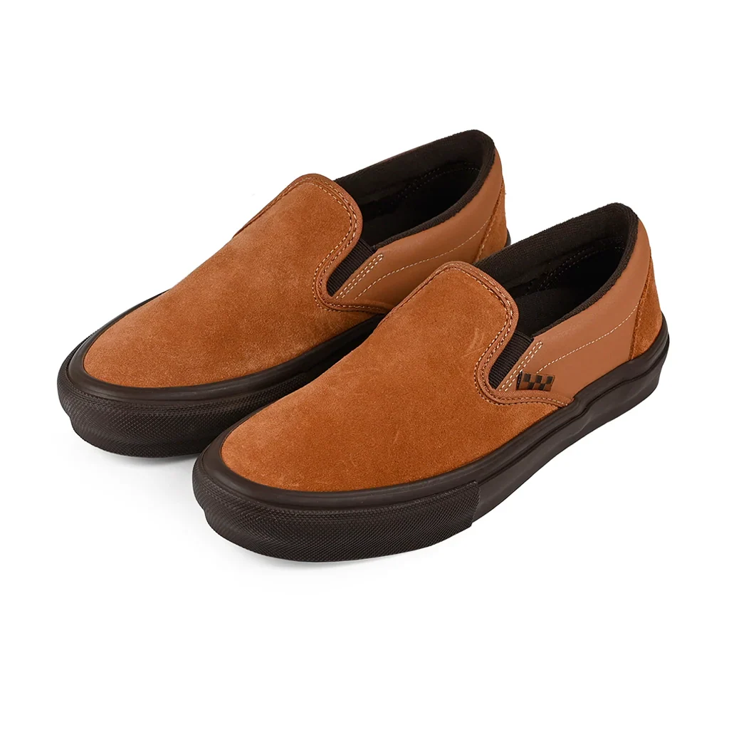 Vans Skate Slip-On (Brown/Gum) - Image 2
