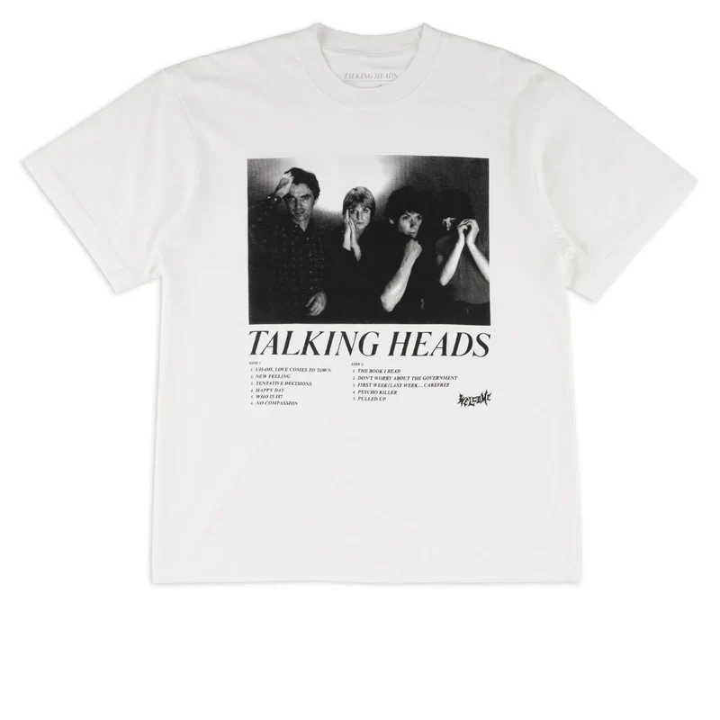 Welcome x Talking Heads Track List T-Shirt